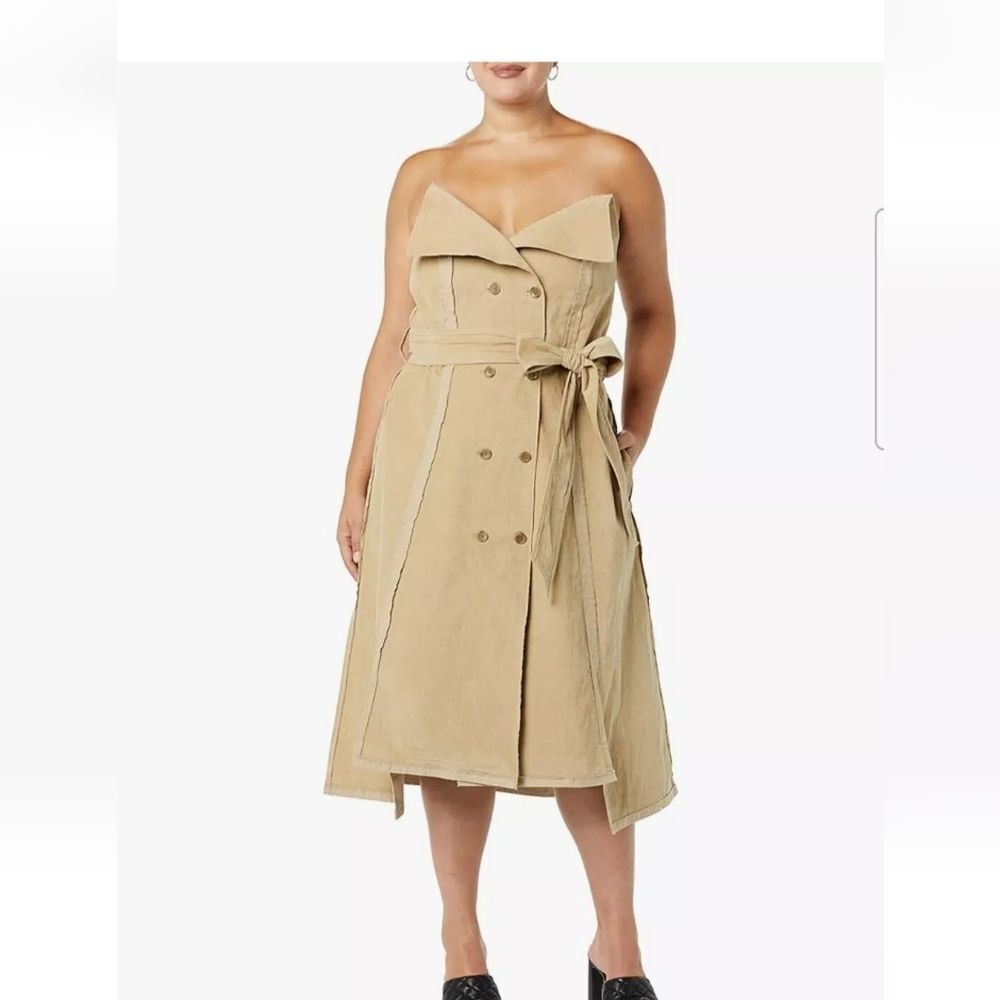 MAKING THE CUT Women's Standard Deconstructed Strapless Coat Dress M Size New - Picture 1 of 6